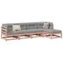 5-teilige Gartensofagarnitur mit Kissen aus Douglasienholz von vidaXL, Gartensets - Ref: Foro24-3299391, Preis: 450,86 €, Rab...