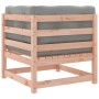 Set de sofás jardín 5 pzas con cojines madera abeto Douglas de vidaXL, Conjuntos de jardín - Ref: Foro24-3299391, Precio: 461...