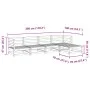 Gartensofa-Set 5-teilig aus massivem Douglasienholz von vidaXL, Gartensets - Ref: Foro24-3299387, Preis: 264,71 €, Rabatt: %