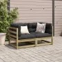 2-teilige Gartensofagarnitur mit Kissen aus imprägniertem Kiefernholz von vidaXL, Gartensets - Ref: Foro24-3295829, Preis: 21...