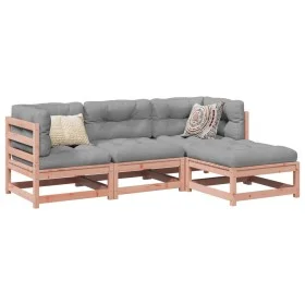 Garden sofa set 4 pieces solid Douglas fir wood by vidaXL, Garden sets - Ref: Foro24-3299379, Price: 207,62 €, Discount: %