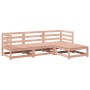 Gartensofa-Set 4-teilig aus massivem Douglasienholz von vidaXL, Gartensets - Ref: Foro24-3299379, Preis: 210,26 €, Rabatt: %