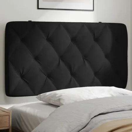 Schwarzes samtgepolstertes Bettkopfteil 100 cm von vidaXL, Kopf- und Fußteile - Ref: Foro24-374716, Preis: 41,52 €, Rabatt: %
