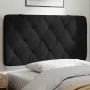 Schwarzes samtgepolstertes Bettkopfteil 100 cm von vidaXL, Kopf- und Fußteile - Ref: Foro24-374716, Preis: 41,52 €, Rabatt: %