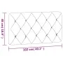 Schwarzes samtgepolstertes Bettkopfteil 100 cm von vidaXL, Kopf- und Fußteile - Ref: Foro24-374716, Preis: 41,52 €, Rabatt: %