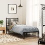 Kopfteil aus schwarzem Metall, 80 cm von vidaXL, Kopf- und Fußteile - Ref: Foro24-376351, Preis: 27,70 €, Rabatt: %