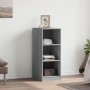 Kleiderschrank aus Holzwerkstoff in Sonoma-Grau, 48 x 41 x 102 cm von vidaXL, Kommoden-Organizer und Bar-Kleiderbügel - Ref: ...