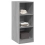 Kleiderschrank aus Holzwerkstoff in Sonoma-Grau, 48 x 41 x 102 cm von vidaXL, Kommoden-Organizer und Bar-Kleiderbügel - Ref: ...