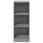 Kleiderschrank aus Holzwerkstoff in Sonoma-Grau, 48 x 41 x 102 cm von vidaXL, Kommoden-Organizer und Bar-Kleiderbügel - Ref: ...