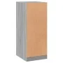 Kleiderschrank aus Holzwerkstoff in Sonoma-Grau, 48 x 41 x 102 cm von vidaXL, Kommoden-Organizer und Bar-Kleiderbügel - Ref: ...
