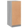 Sonoma Gray Engineered Wood Wardrobe 48x41x102 cm by vidaXL, Dresser Organizers and Bar Hangers - Ref: Foro24-840833, Price: ...