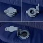 Selbstaufblasende Campingmatratze mit Kissen 1 Person blau von vidaXL, Luftmatratzen - Ref: Foro24-4007122, Preis: 51,63 €, R...