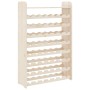 Wine rack with pine wood top board 72.5x25x111.5 cm by vidaXL, Wine racks - Ref: Foro24-4007562, Price: 62,18 €, Discount: %