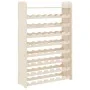 Wine rack with pine wood top board 72.5x25x111.5 cm by vidaXL, Wine racks - Ref: Foro24-4007562, Price: 55,01 €, Discount: %