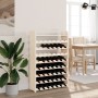 Wine rack with pine wood top board 72.5x25x111.5 cm by vidaXL, Wine racks - Ref: Foro24-4007562, Price: 62,18 €, Discount: %