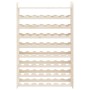 Wine rack with pine wood top board 72.5x25x111.5 cm by vidaXL, Wine racks - Ref: Foro24-4007562, Price: 62,18 €, Discount: %
