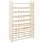Wine rack with pine wood top board 72.5x25x111.5 cm by vidaXL, Wine racks - Ref: Foro24-4007562, Price: 55,01 €, Discount: %