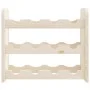 Botellero madera maciza de pino 43x25x37 cm de vidaXL, Botelleros - Ref: Foro24-4007555, Precio: 19,95 €, Descuento: %