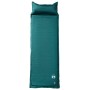 Self-inflating camping mattress with pillow 1 person green by vidaXL, Air mattresses - Ref: Foro24-4007136, Price: 69,31 €, D...