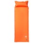 Self-inflating camping mattress with pillow 1 person orange by vidaXL, Air mattresses - Ref: Foro24-4007134, Price: 61,66 €, ...