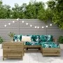 Garden sofa set 5 pieces impregnated pine wood by vidaXL, Garden sets - Ref: Foro24-3250499, Price: 341,73 €, Discount: %