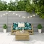 Garden sofa set 3 pieces impregnated pine wood by vidaXL, Garden sets - Ref: Foro24-3250763, Price: 193,81 €, Discount: %