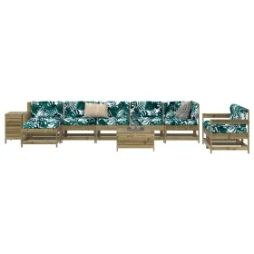 Garden sofa set 10 pieces impregnated pine wood by vidaXL, Garden sets - Ref: Foro24-3250639, Price: 618,89 €, Discount: %