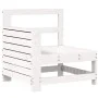 Gartensofa-Set 10-teilig aus massivem weißem Kiefernholz von vidaXL, Gartensets - Ref: Foro24-3250645, Preis: 660,20 €, Rabat...