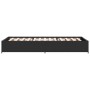 Estructura de cama madera de ingeniería y metal negra 75x190 cm de vidaXL, Camas y somieres - Ref: Foro24-845121, Precio: 68,...