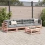 5-piece garden sofa set with Douglas fir wood cushions by vidaXL, Garden sets - Ref: Foro24-3299277, Price: 423,92 €, Discoun...
