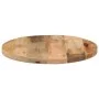 Round table top solid rough mango wood Ø 40x2.5 cm by vidaXL, Table tops - Ref: Foro24-370001, Price: 34,98 €, Discount: %