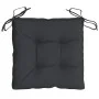 Garden Chair Cushions 4 Pcs Oxford Cloth Black 40x40x7 cm by vidaXL, Cushions for chairs and sofas - Ref: Foro24-361472, Pric...