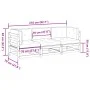 3-piece garden sofa set with solid pine wood cushions by vidaXL, Garden sets - Ref: Foro24-3299268, Price: 287,35 €, Discount: %