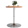 Solid beech wood high table Ø60x90.5 cm by vidaXL, Kitchen and dining tables - Ref: Foro24-3270630, Price: 111,93 €, Discount: %