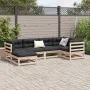 Garden sofa set 6 pieces solid pine wood by vidaXL, Garden sets - Ref: Foro24-3299519, Price: 340,25 €, Discount: %