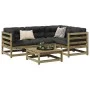 Garden sofa set 5 pieces impregnated pine wood by vidaXL, Garden sets - Ref: Foro24-3299422, Price: 307,68 €, Discount: %
