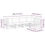 5-piece garden sofa set with solid pine wood cushions by vidaXL, Garden sets - Ref: Foro24-3299434, Price: 476,05 €, Discount: %