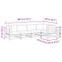 5-teilige Gartensofagarnitur mit Kissen aus Douglasienholz von vidaXL, Gartensets - Ref: Foro24-3299436, Preis: 488,51 €, Rab...