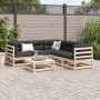 Juego de sofás de jardín 6 piezas madera maciza de pino de vidaXL, Conjuntos de jardín - Ref: Foro24-3299441, Precio: 350,52 ...