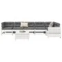Gartensofa-Set 7-teilig aus massivem weißem Kiefernholz von vidaXL, Gartensets - Ref: Foro24-3250873, Preis: 489,18 €, Rabatt: %