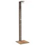 Außendusche PE-Rattan und graues Akazienholz 50x55x224 cm von vidaXL, Pool- und Spa-Zubehör - Ref: Foro24-368207, Preis: 118,...