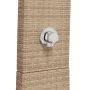 Außendusche PE-Rattan und beiges Akazienholz 55x60x224 cm von vidaXL, Pool- und Spa-Zubehör - Ref: Foro24-368211, Preis: 135,...