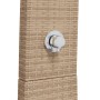 Außendusche PE-Rattan und beiges Akazienholz 55x60x224 cm von vidaXL, Pool- und Spa-Zubehör - Ref: Foro24-368211, Preis: 133,...