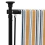 Außenrollo aus gelbem und weißem Stahlgewebe von vidaXL, Markisen - Ref: Foro24-368775, Preis: 125,22 €, Rabatt: %