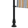 Yellow and white steel fabric exterior roller blind by vidaXL, Awnings - Ref: Foro24-368775, Price: 125,22 €, Discount: %