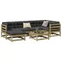 Gartensofa-Set 7-teilig aus imprägniertem Kiefernholz von vidaXL, Gartensets - Ref: Foro24-3299533, Preis: 402,42 €, Rabatt: %