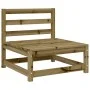 Gartensofa-Set 7-teilig aus imprägniertem Kiefernholz von vidaXL, Gartensets - Ref: Foro24-3299533, Preis: 402,42 €, Rabatt: %