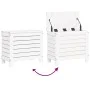 Garden sofa set 9 pieces solid white pine wood by vidaXL, Garden sets - Ref: Foro24-3250693, Price: 579,48 €, Discount: %