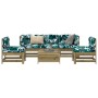 Gartensofa-Set 6-teilig aus imprägniertem Kiefernholz von vidaXL, Gartensets - Ref: Foro24-3250723, Preis: 369,84 €, Rabatt: %