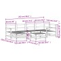 Gartensofa-Set 7-teilig aus imprägniertem Kiefernholz von vidaXL, Gartensets - Ref: Foro24-3250943, Preis: 416,14 €, Rabatt: %